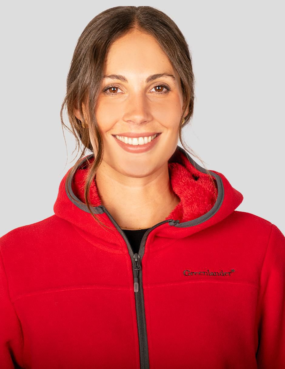 Sudadera con capucha y bolsa para mujer 2