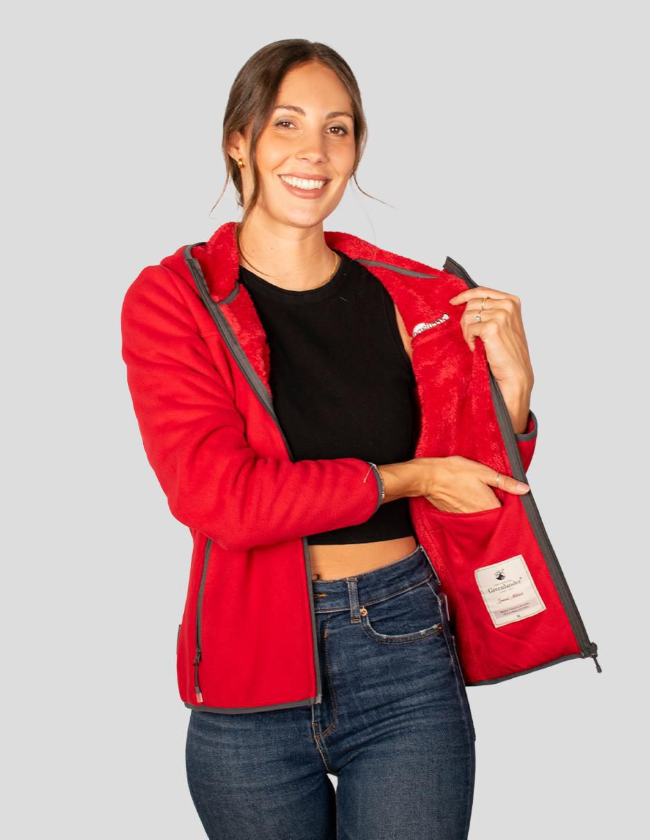 Sudadera con capucha y bolsa para mujer 3