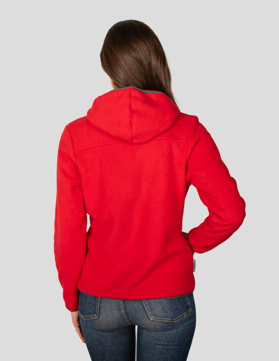 Sudadera con capucha y bolsa para mujer 6