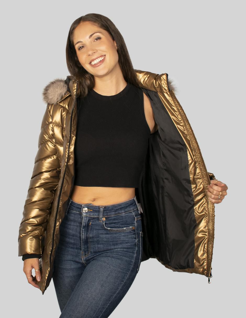 Chamarra acolchada para mujer 2
