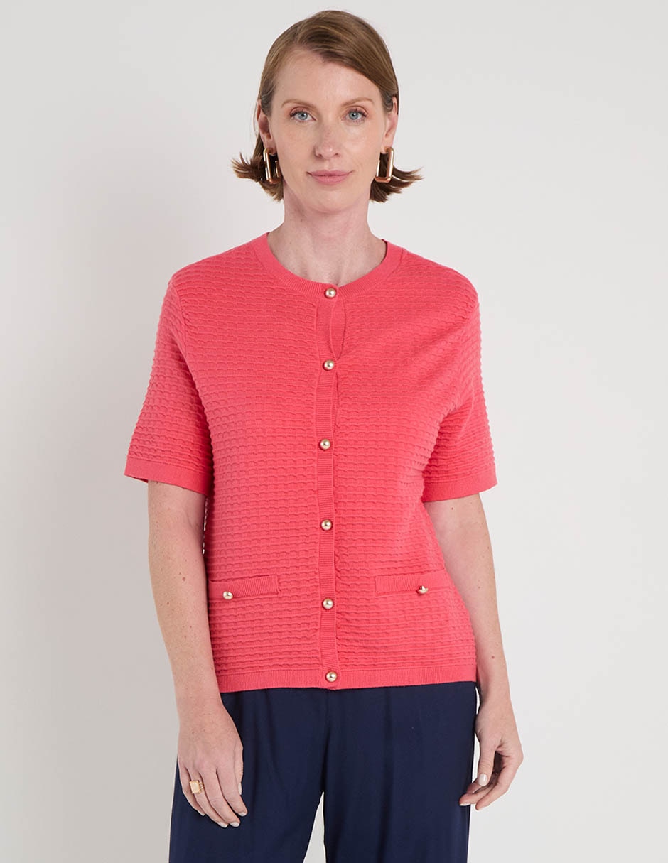 Blusa Lieb manga corta para mujer
