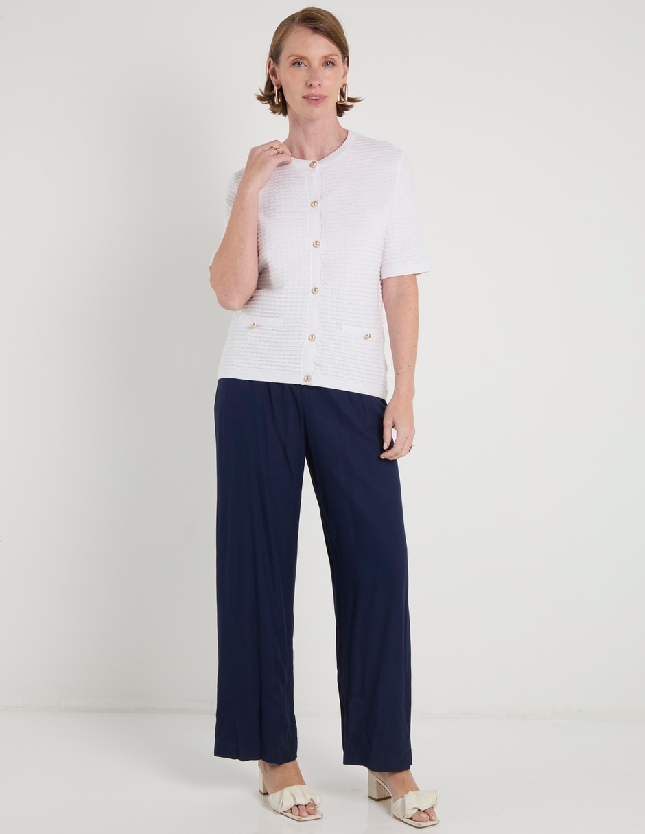 Blusa manga corta para mujer 3