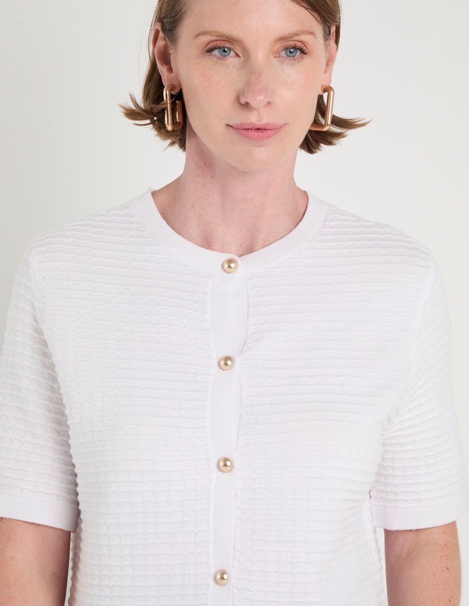 Blusa manga corta para mujer 4