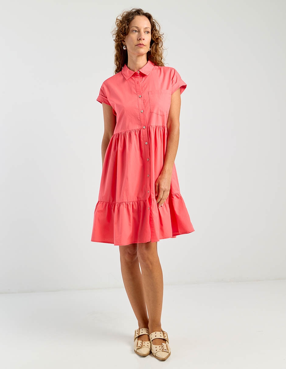 Vestido arriba de la rodilla casual para mujer 3