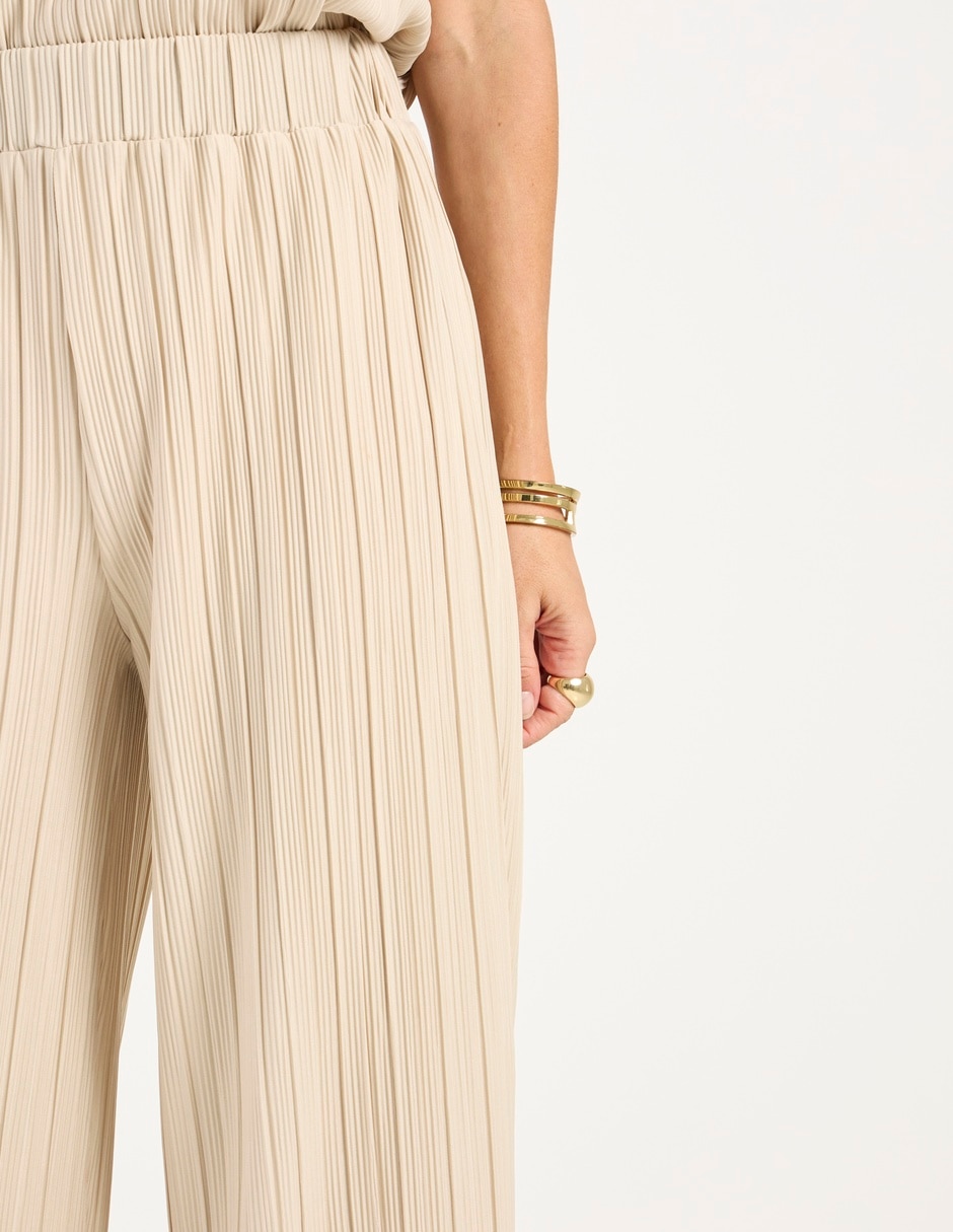 Pantalón relaxed lieb straight para mujer