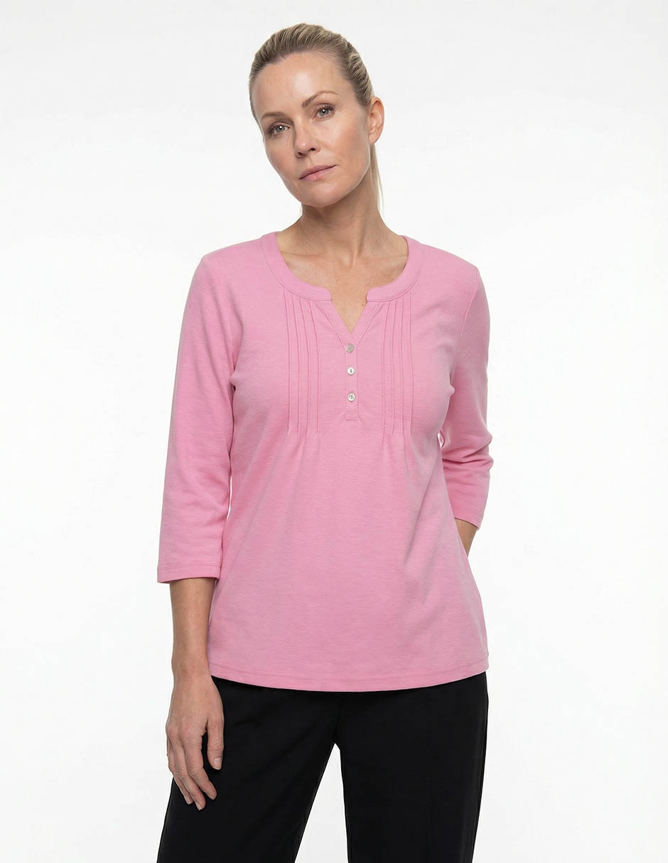 Blusa manga 3/4 para mujer