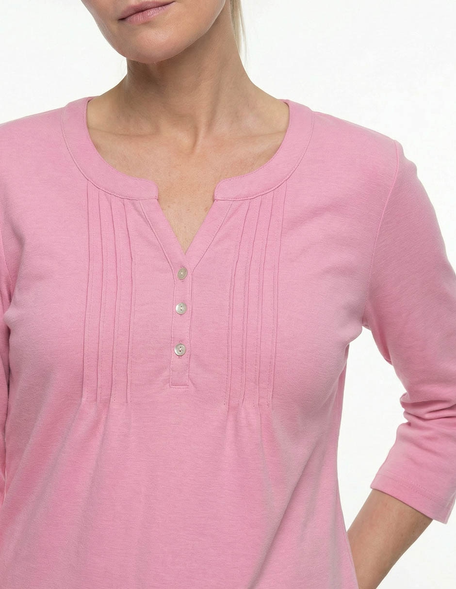 Blusa manga 3/4 para mujer 4