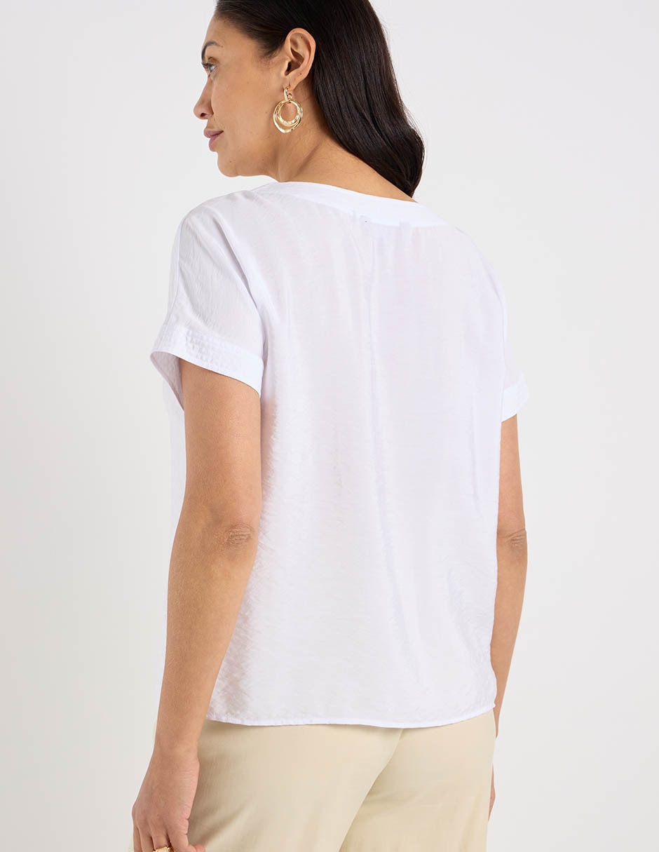 Blusa Lieb manga corta para mujer