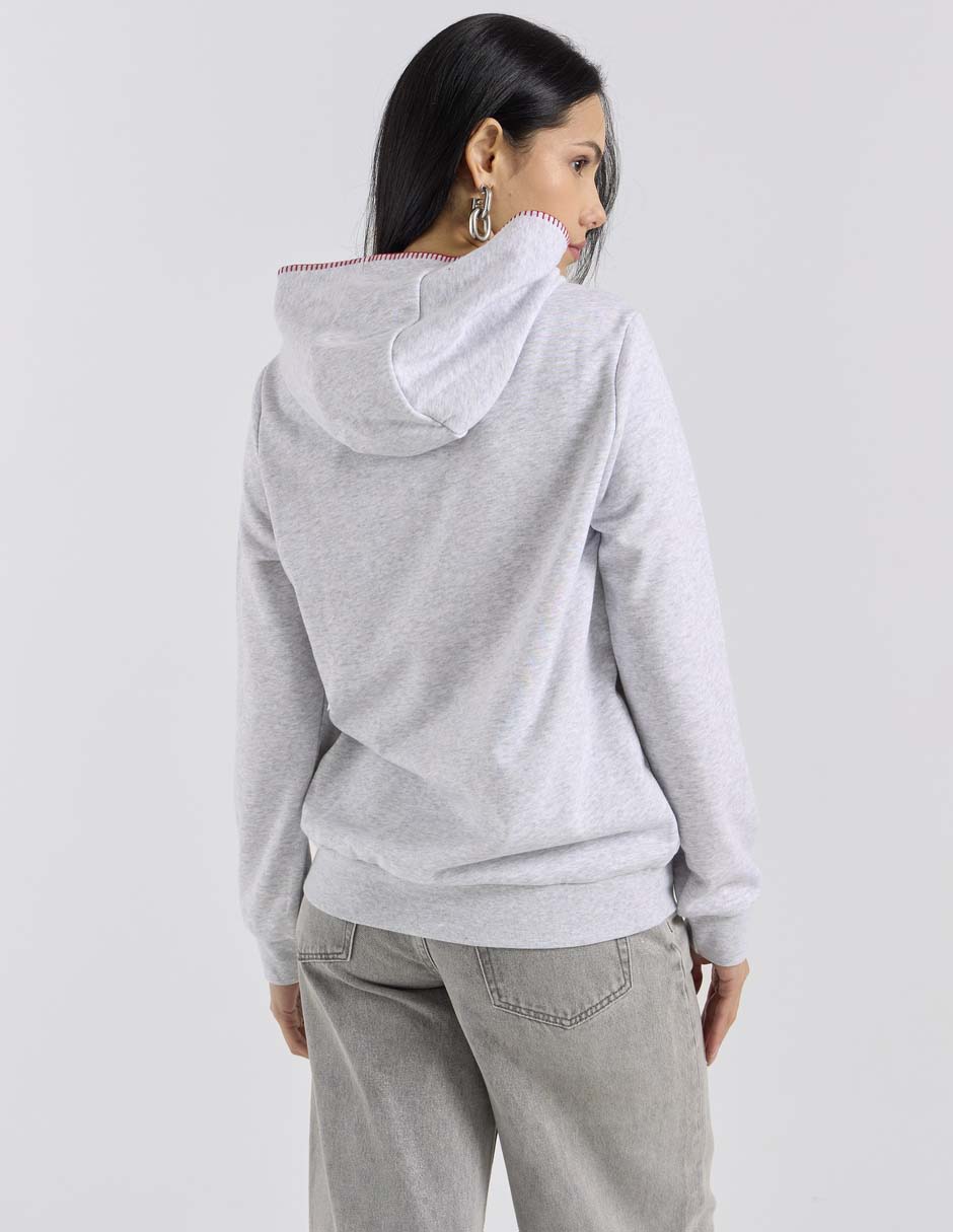 Sudadera con capucha y bolsa para mujer 2