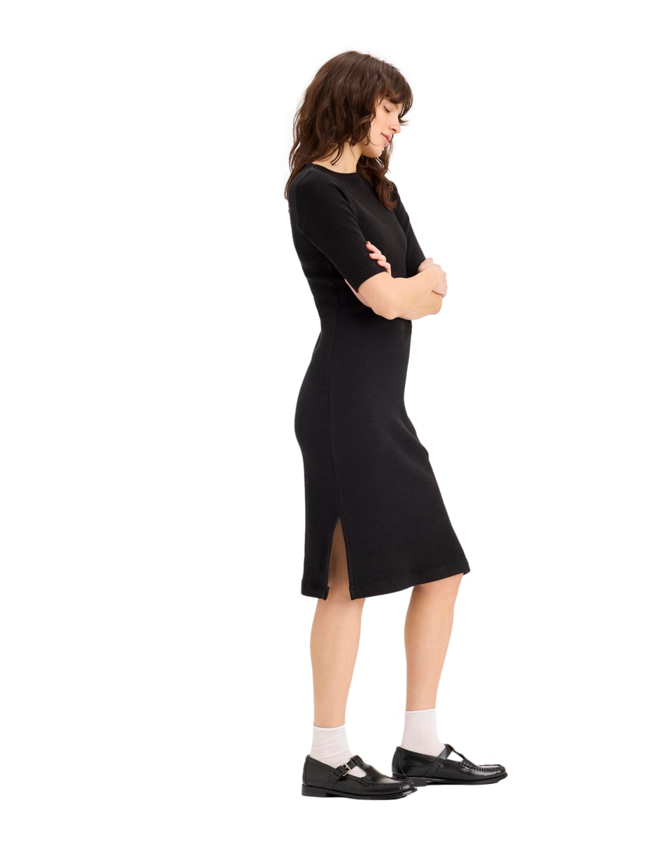Vestido a la rodilla casual para mujer 2