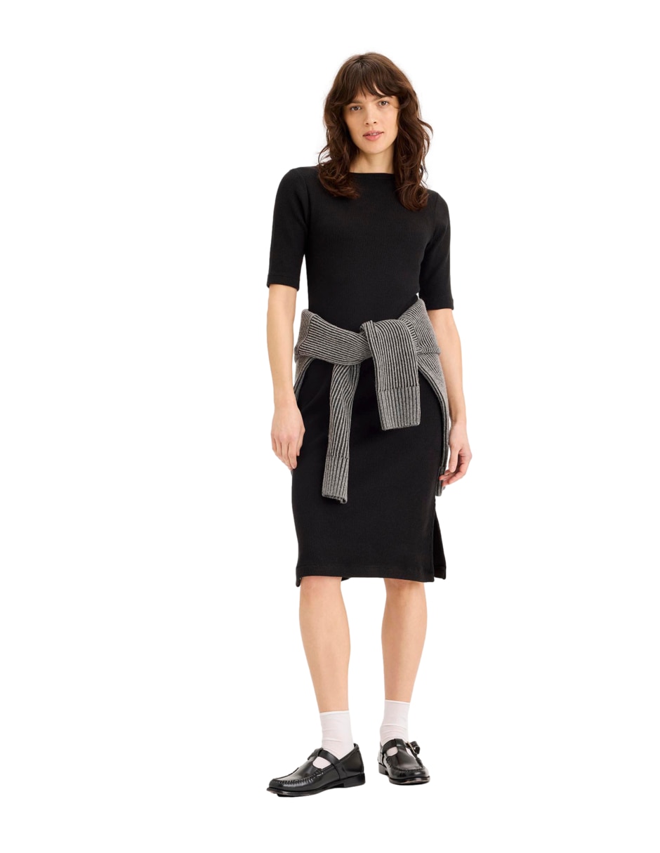 Vestido a la rodilla casual para mujer 3