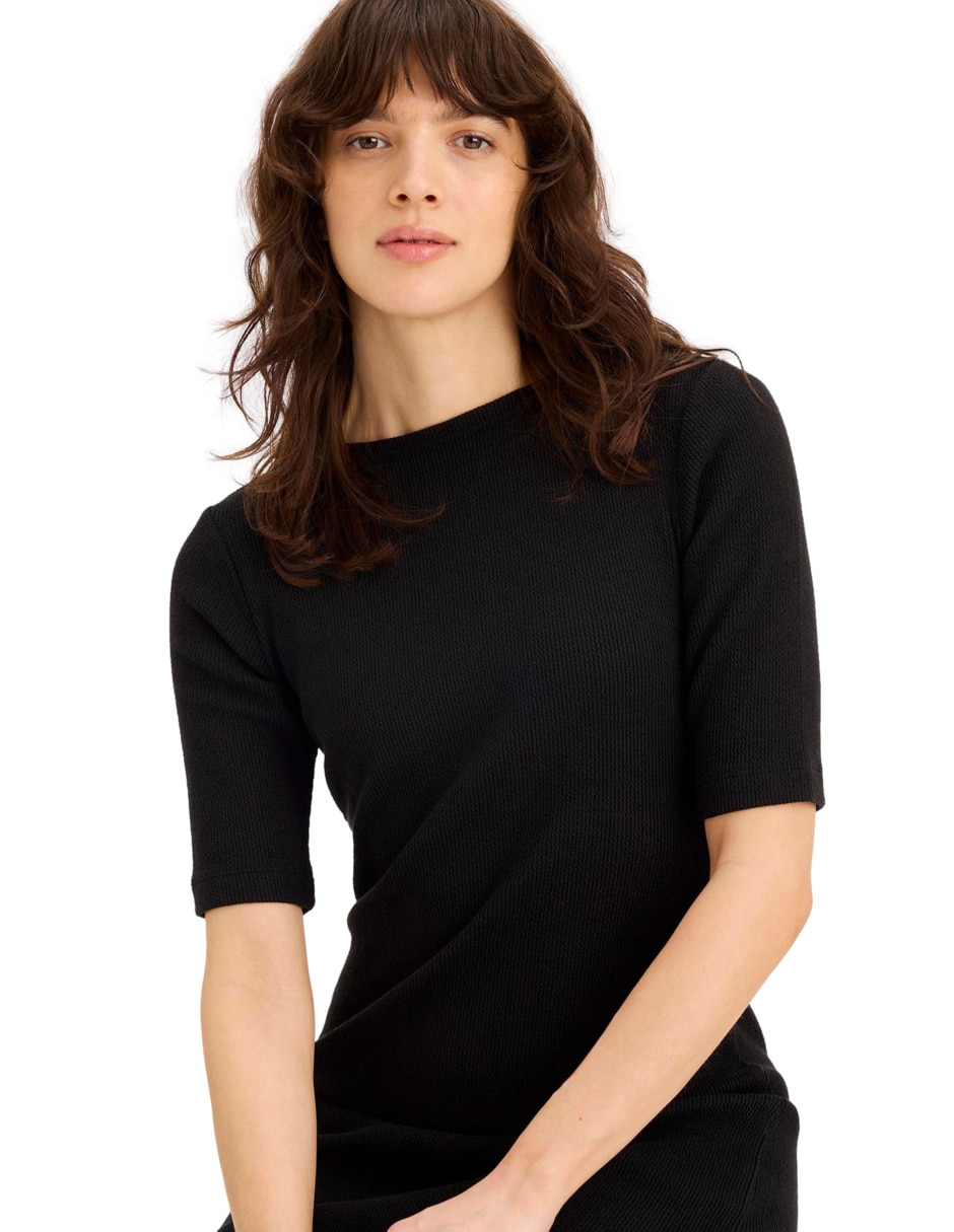 Vestido a la rodilla casual para mujer 4