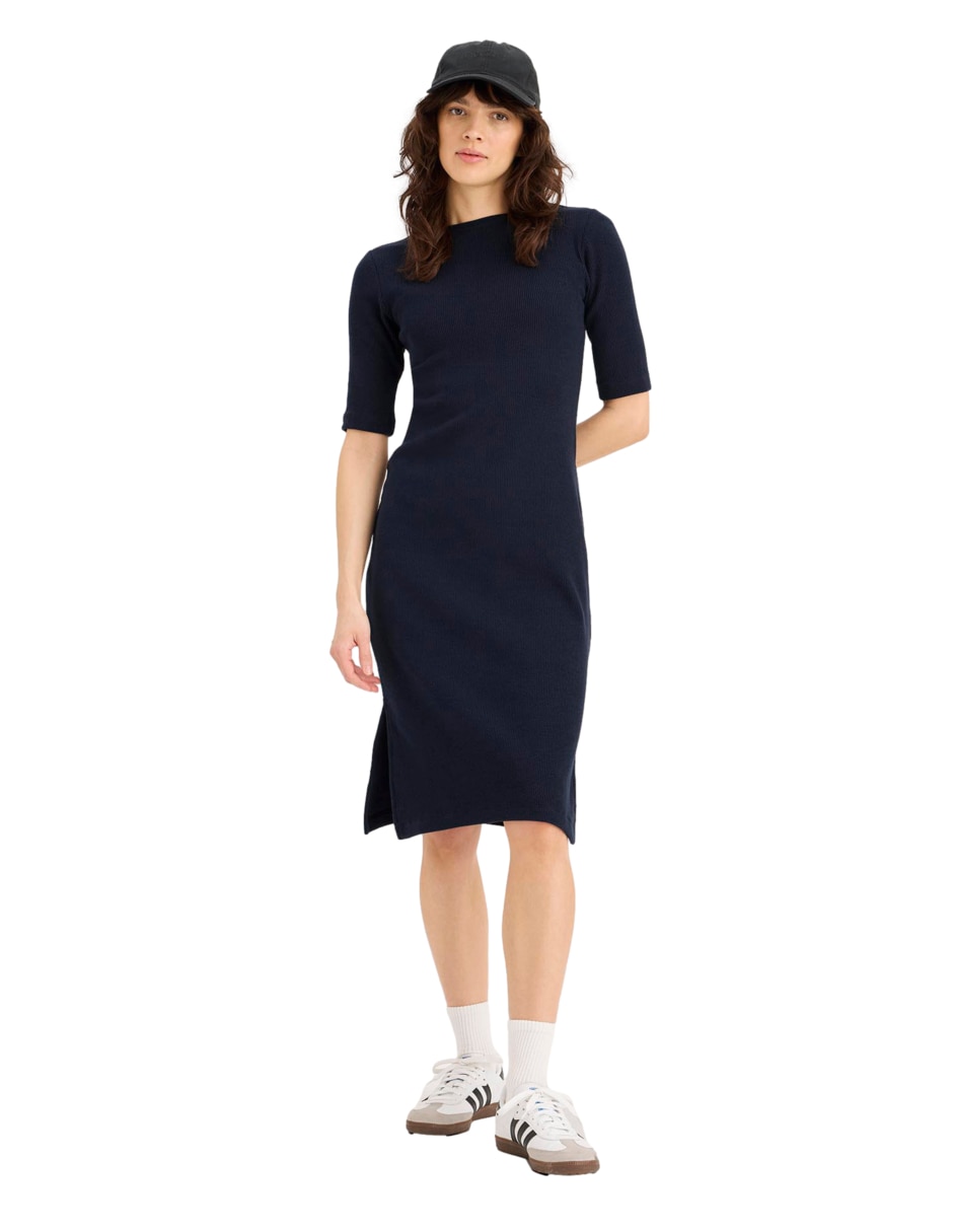 Vestido a la rodilla casual para mujer 1