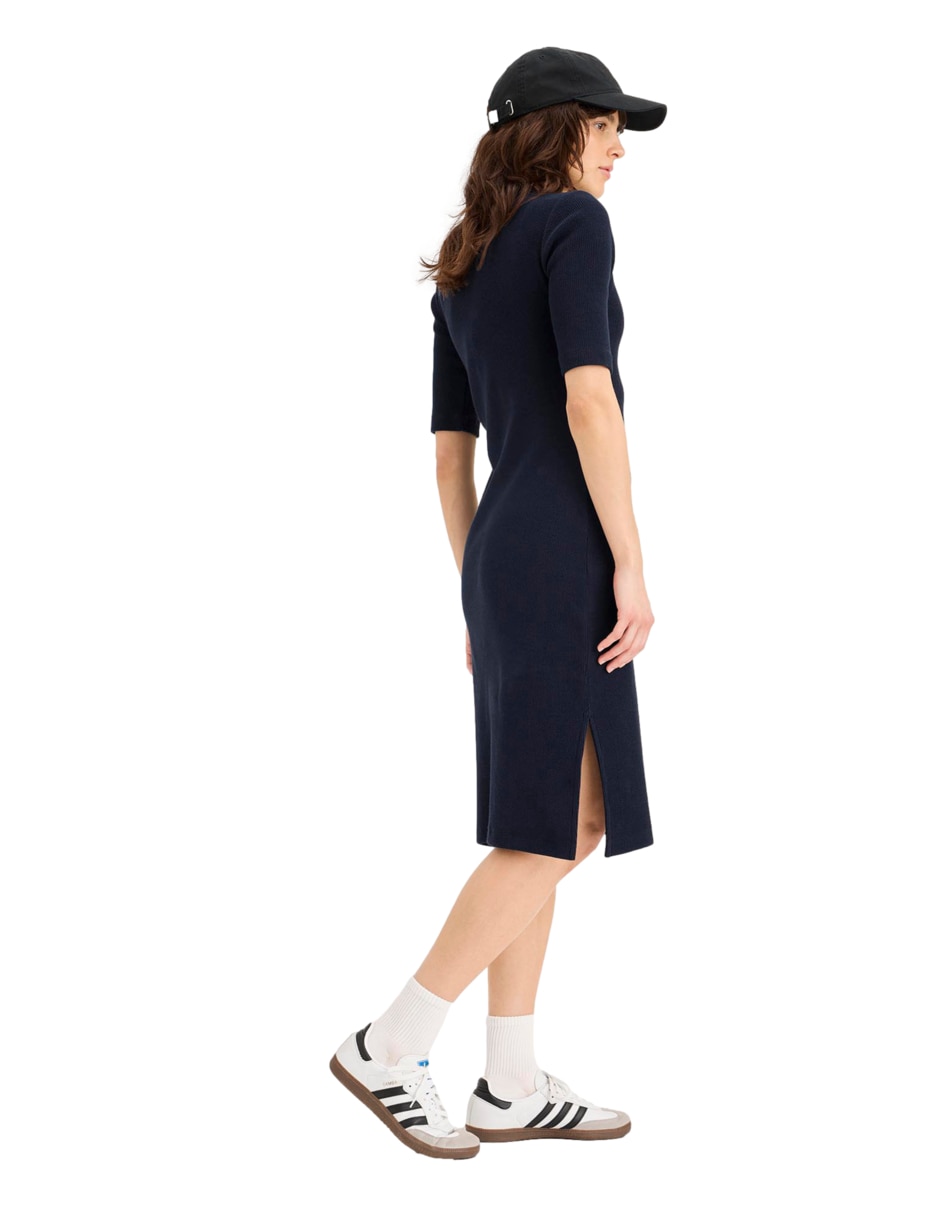 Vestido a la rodilla casual para mujer 2