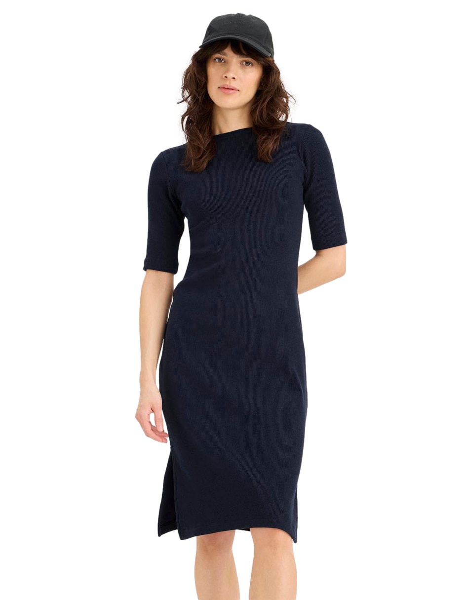 Vestido a la rodilla casual para mujer 4