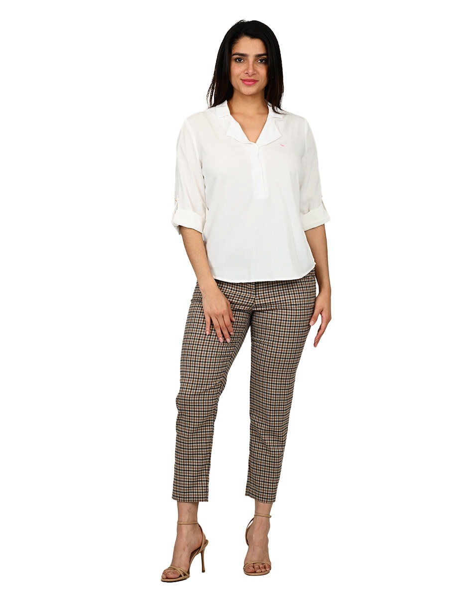 Blusa manga 3/4 para mujer 2