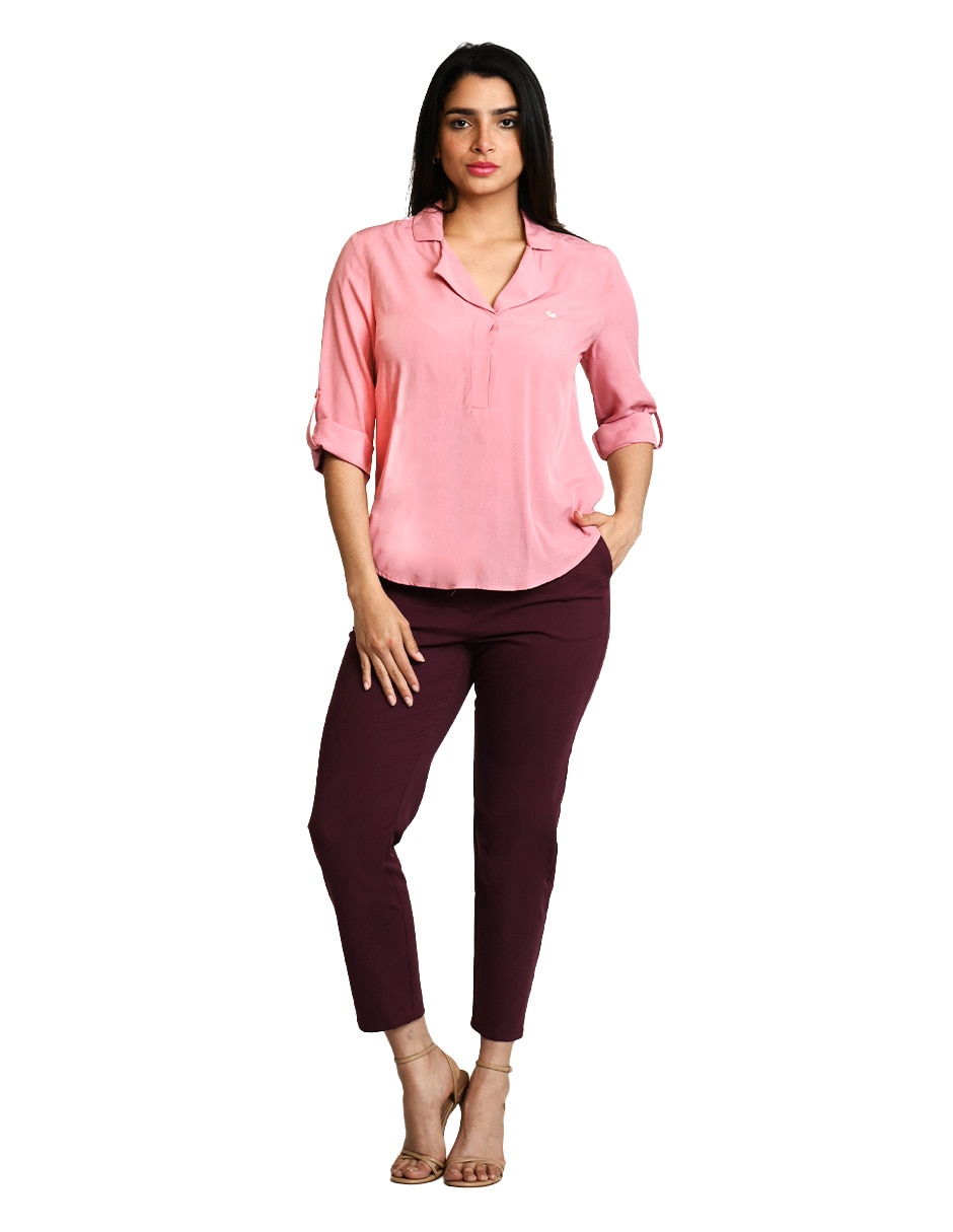 Blusa manga 3/4 para mujer 2