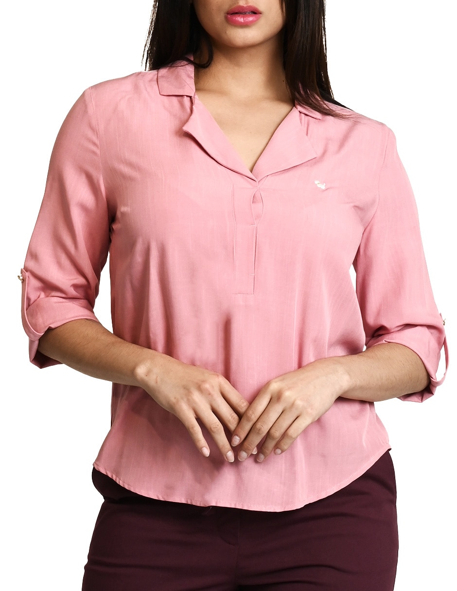 Blusa manga 3/4 para mujer 4