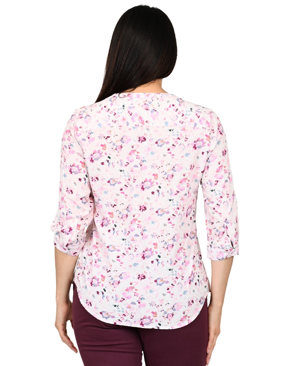Blusa manga 3/4 para mujer 3