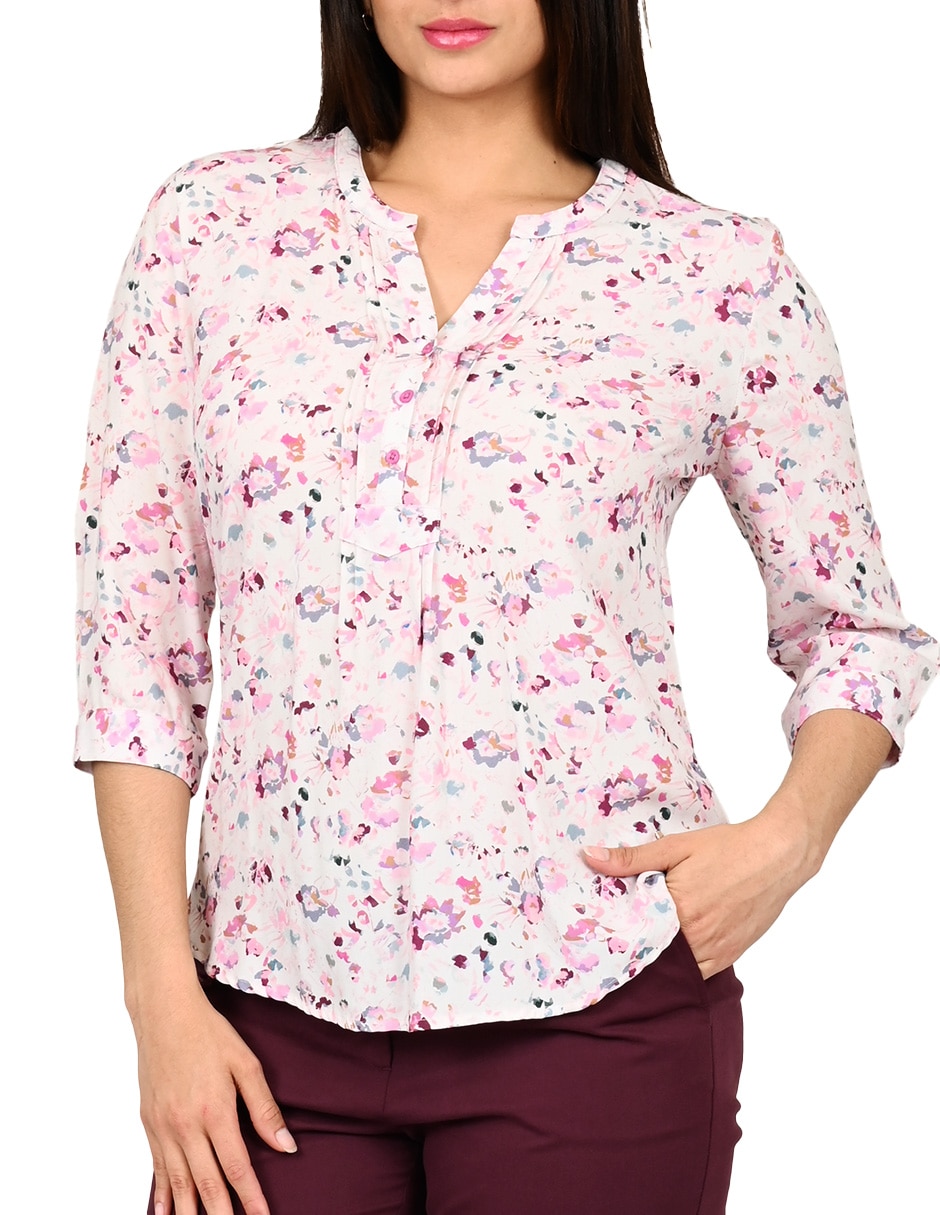 Blusa manga 3/4 para mujer 4