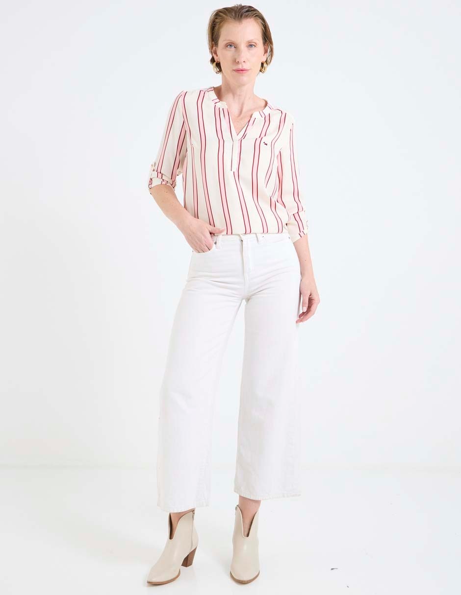 Blusa manga 3/4 para mujer 3
