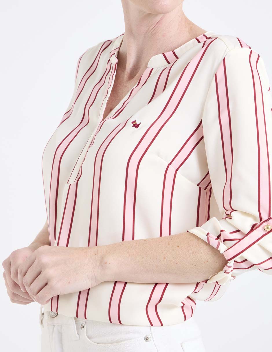Blusa manga 3/4 para mujer 4