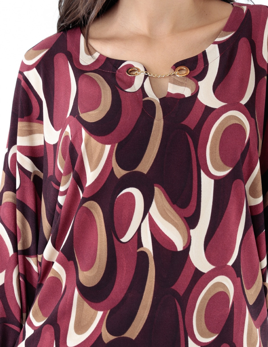Blusa manga 3/4 para mujer 4