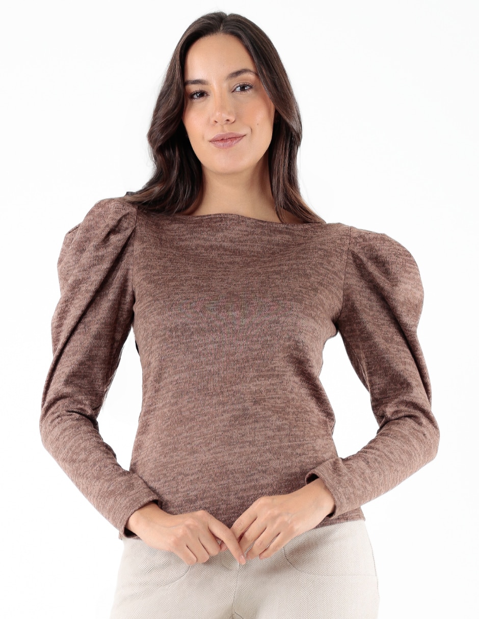 Blusa manga larga para mujer 1