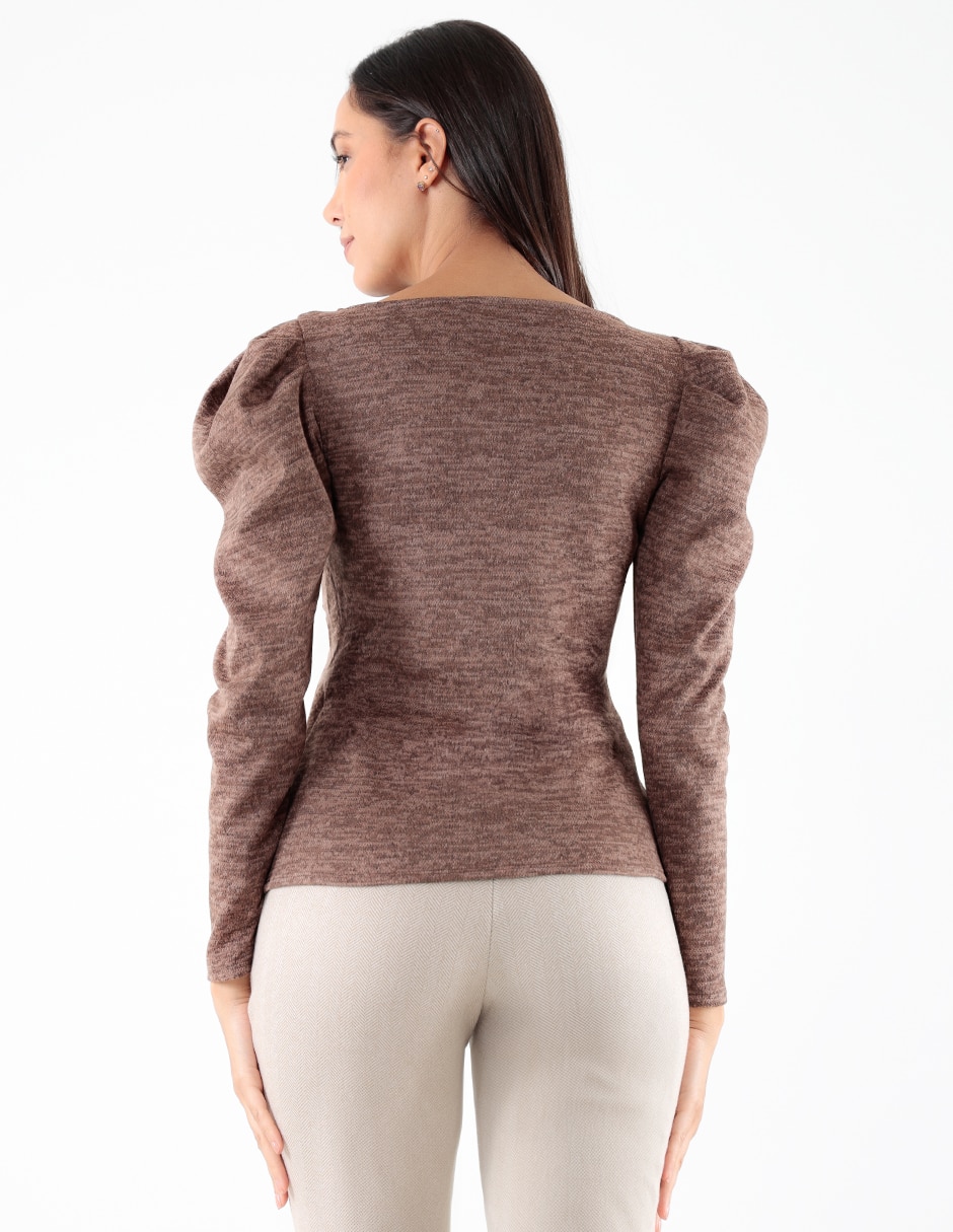 Blusa manga larga para mujer 2
