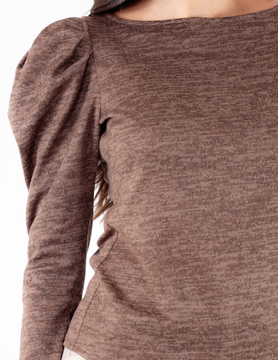 Blusa manga larga para mujer 4