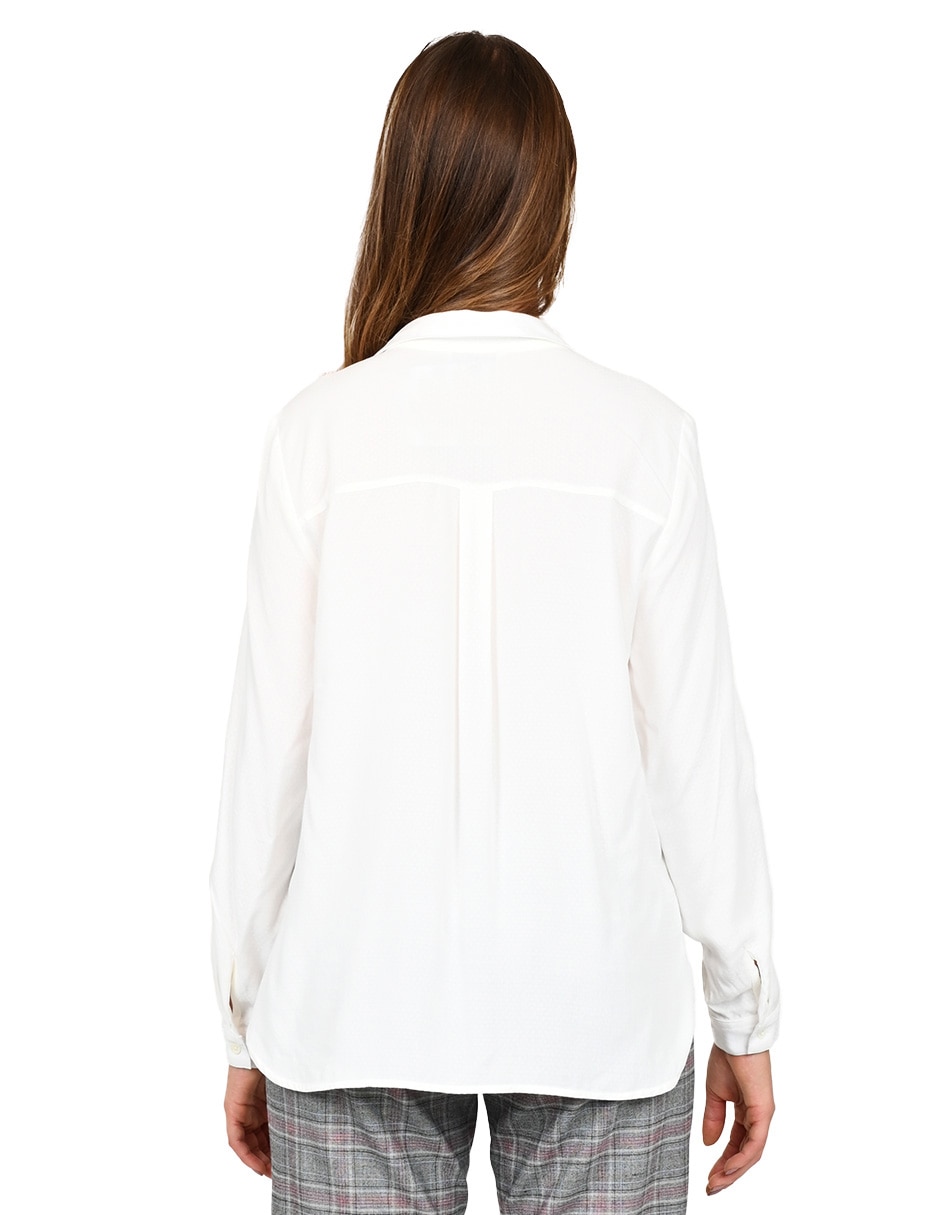Blusa manga larga para mujer 3