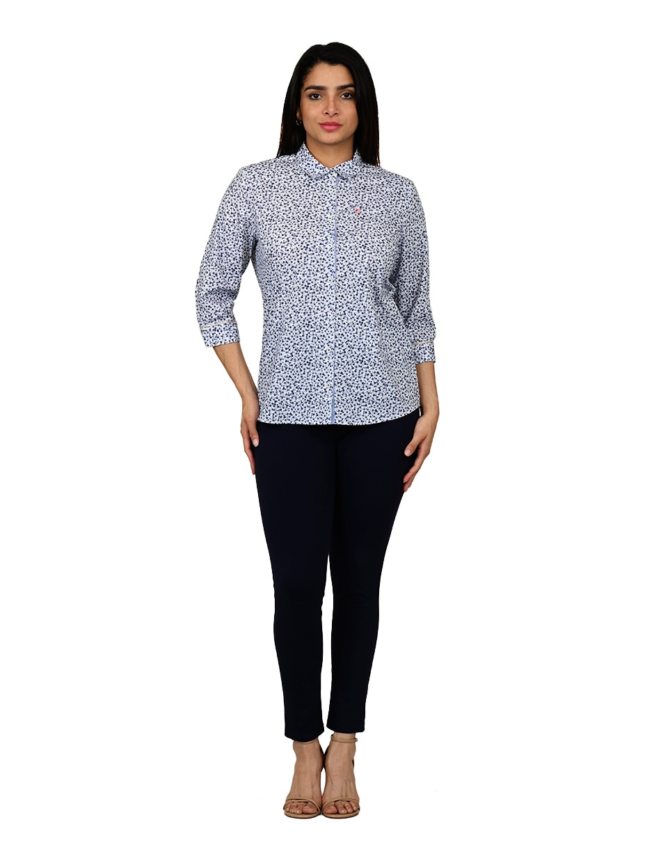 Blusa manga 3/4 para mujer 2