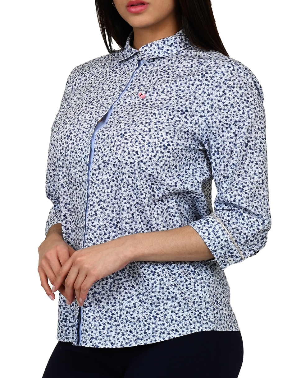 Blusa manga 3/4 para mujer 4