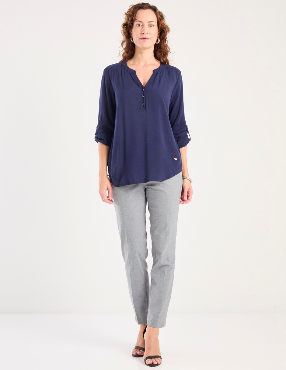 Blusa Ferrioni manga 3/4 para mujer
