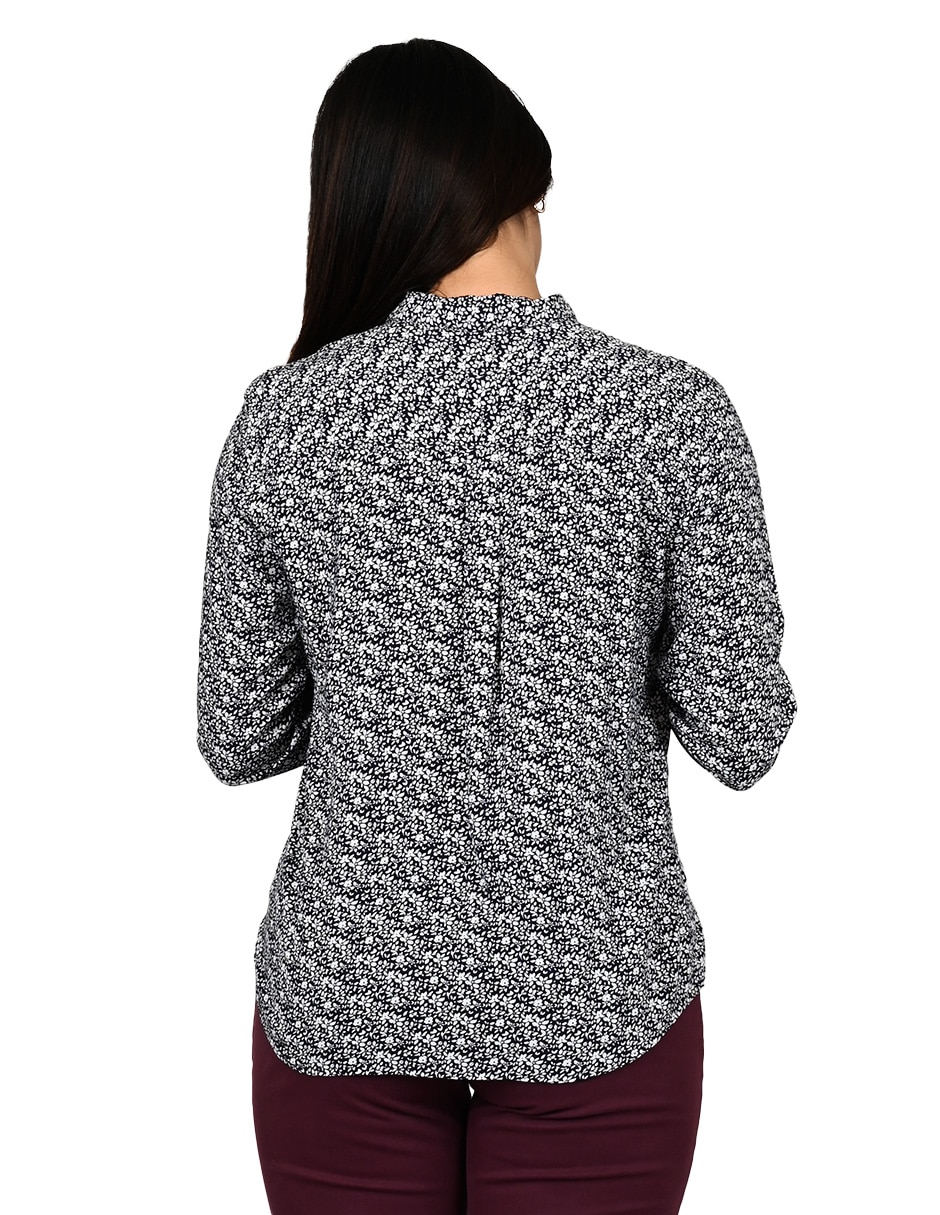 Blusa manga larga para mujer 3
