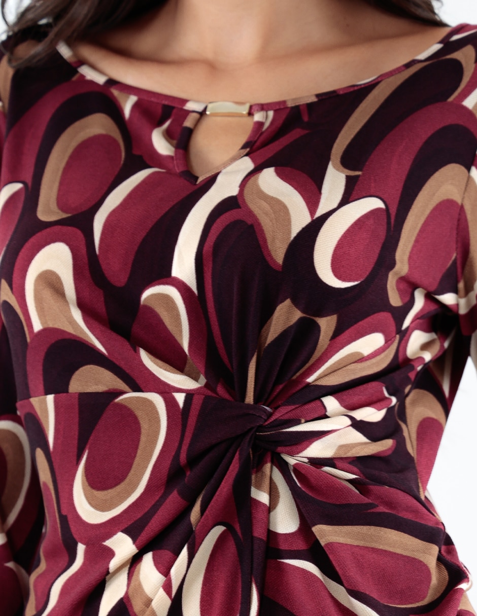 Blusa manga 3/4 para mujer 4