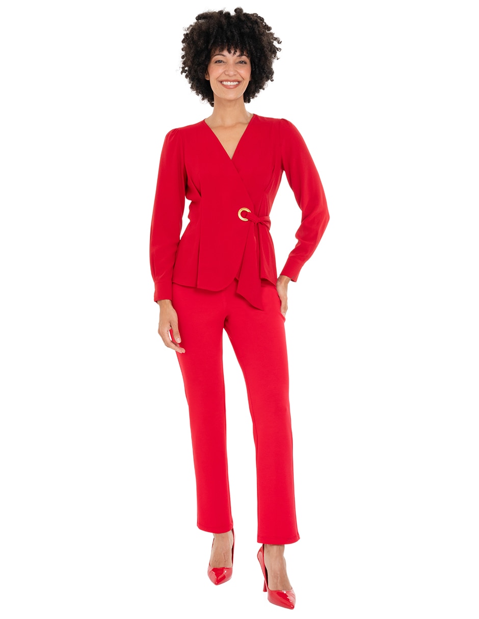 Blusa manga larga para mujer 2