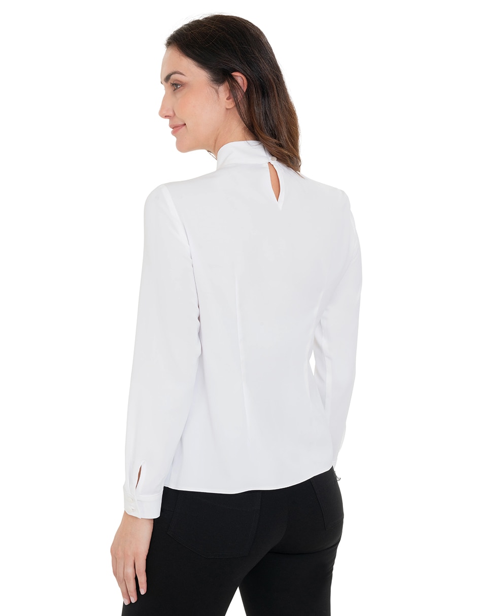 Blusa manga larga para mujer 3