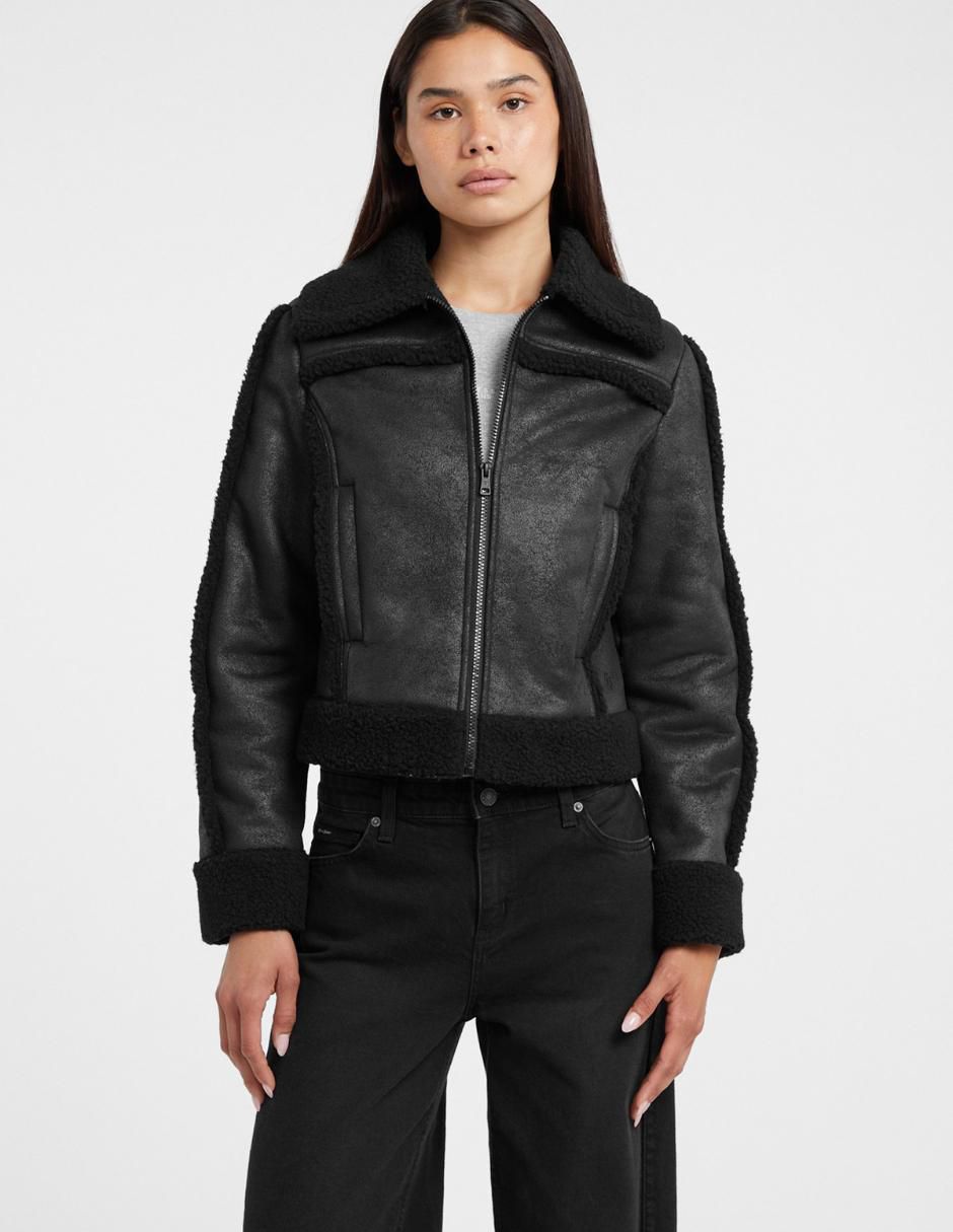 Chamarra cazadora Guess Jeans para mujer Liverpool