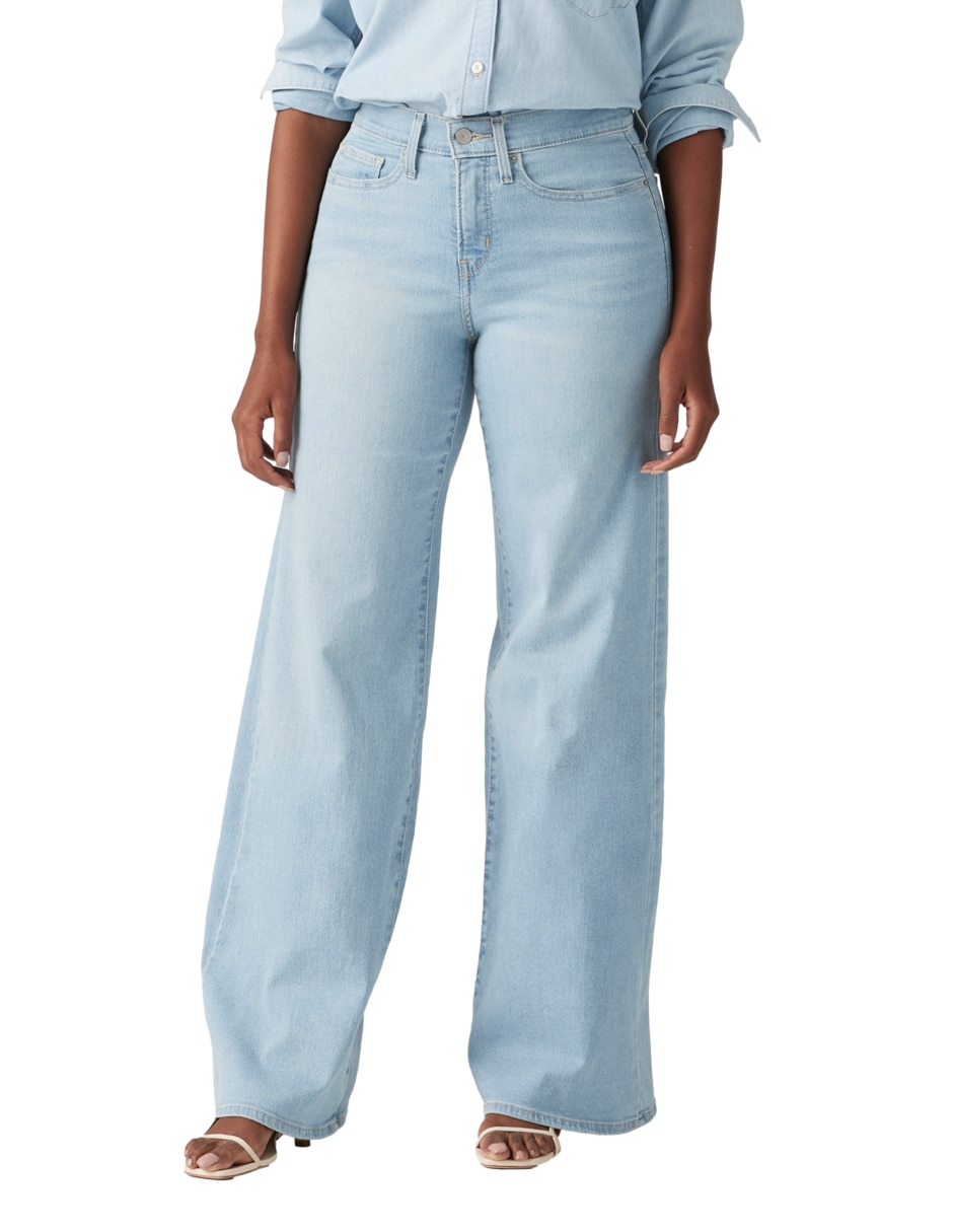 Jeans wide leg para mujer