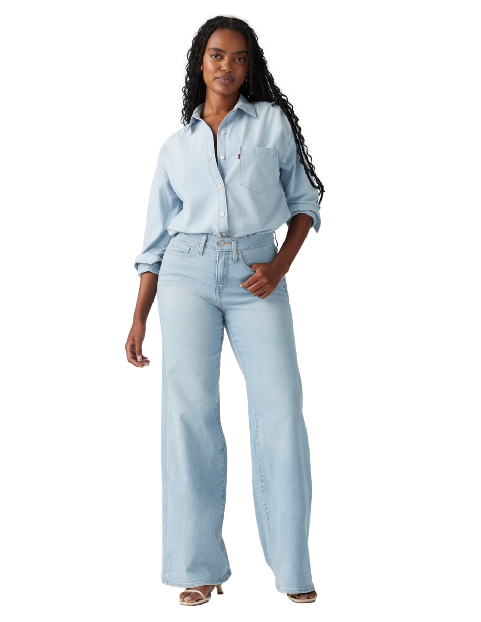 Jeans wide leg para mujer 6