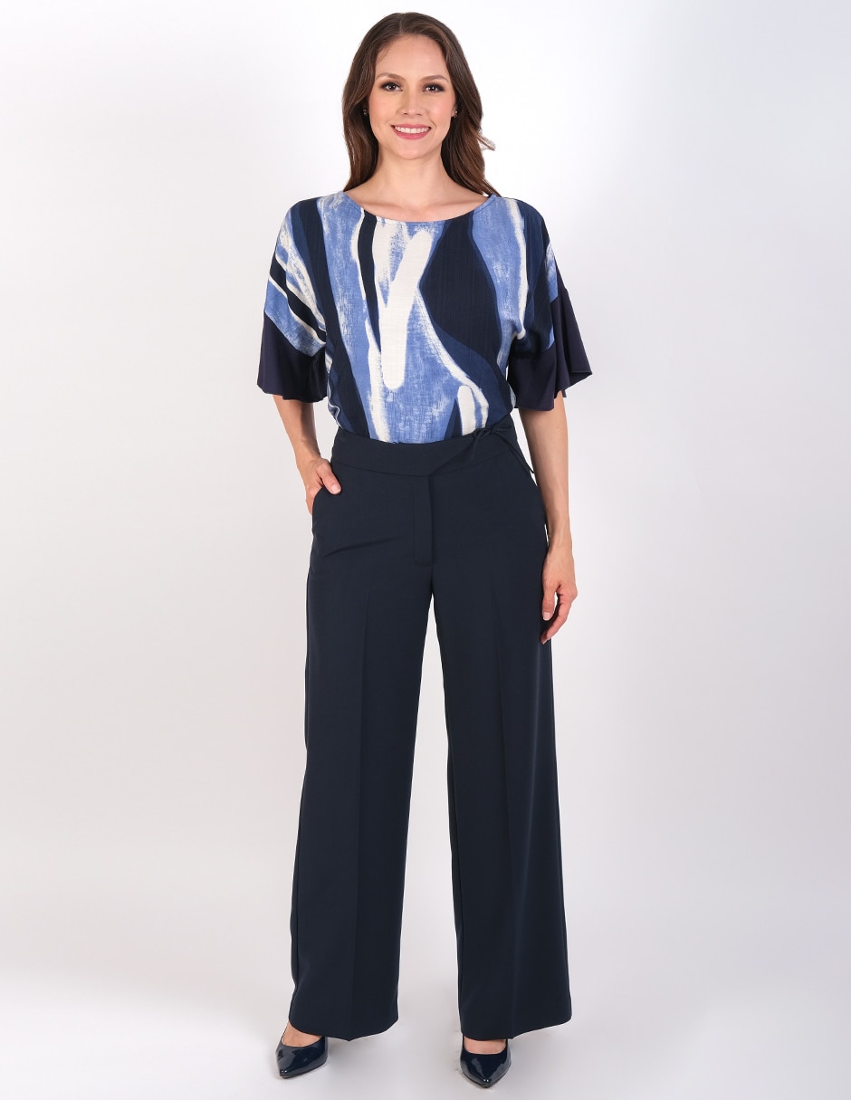 Pantalón amplio para mujer 2