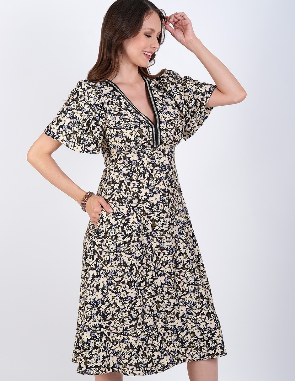 Vestido midi casual para mujer 3