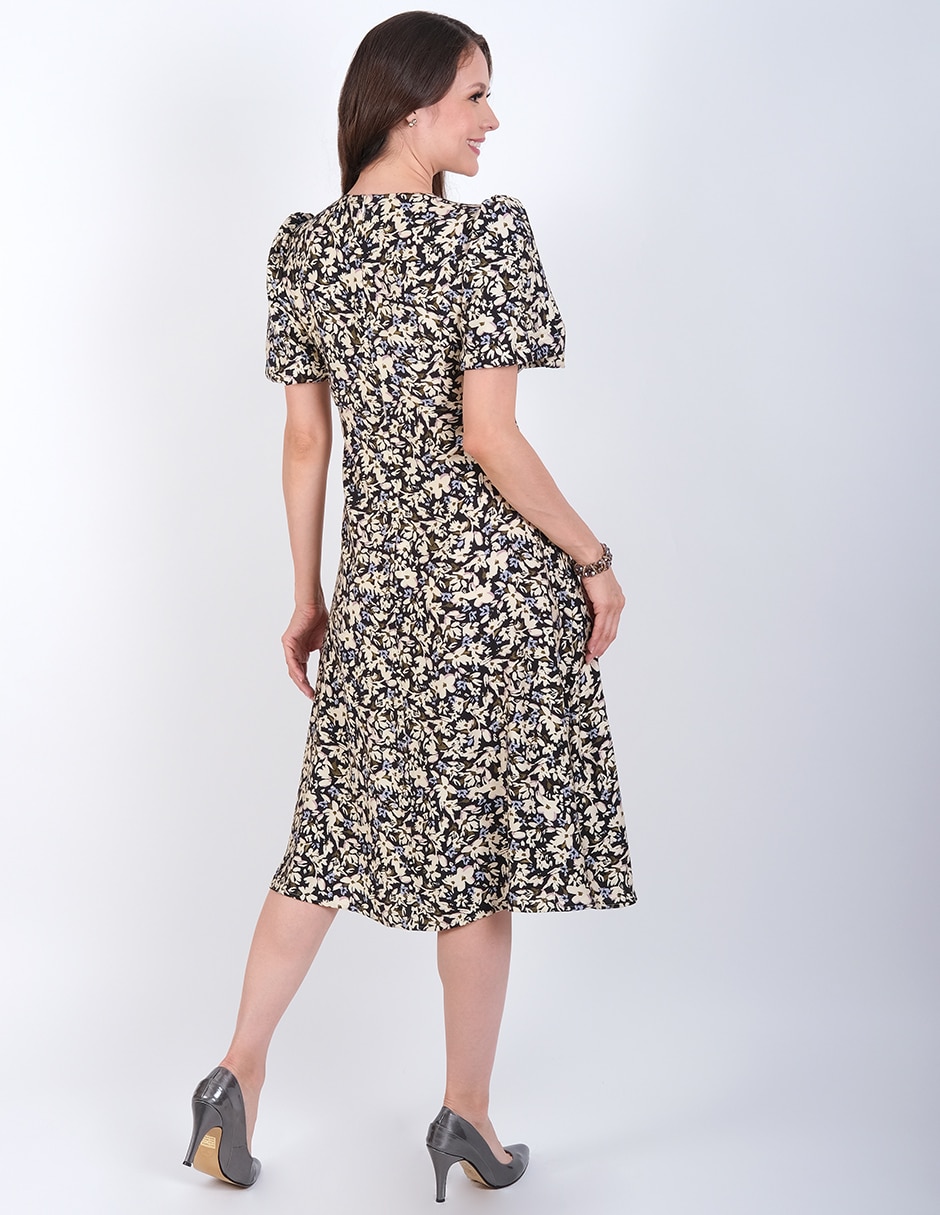 Vestido midi casual para mujer 4