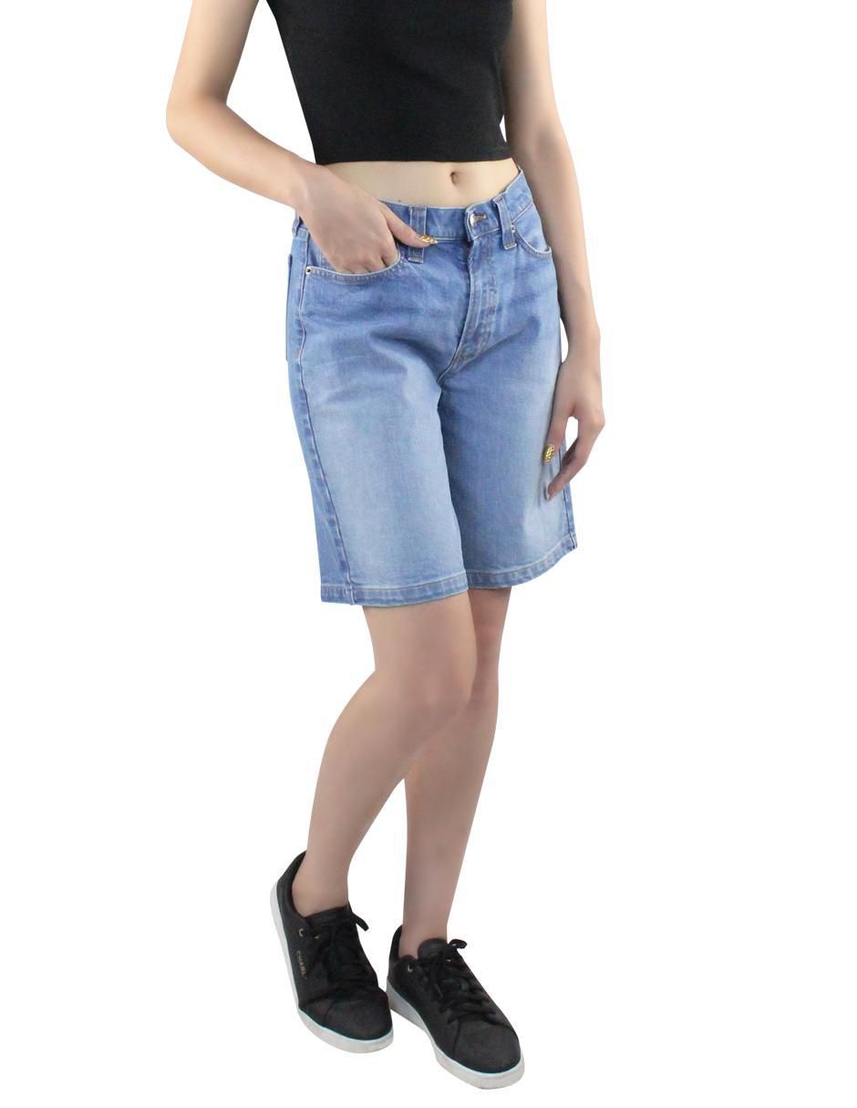 Bermuda de mezclilla para mujer 2