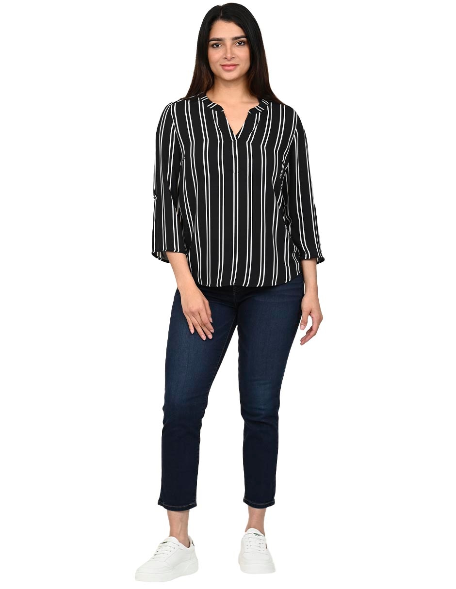 Blusa manga 3/4 para mujer 2