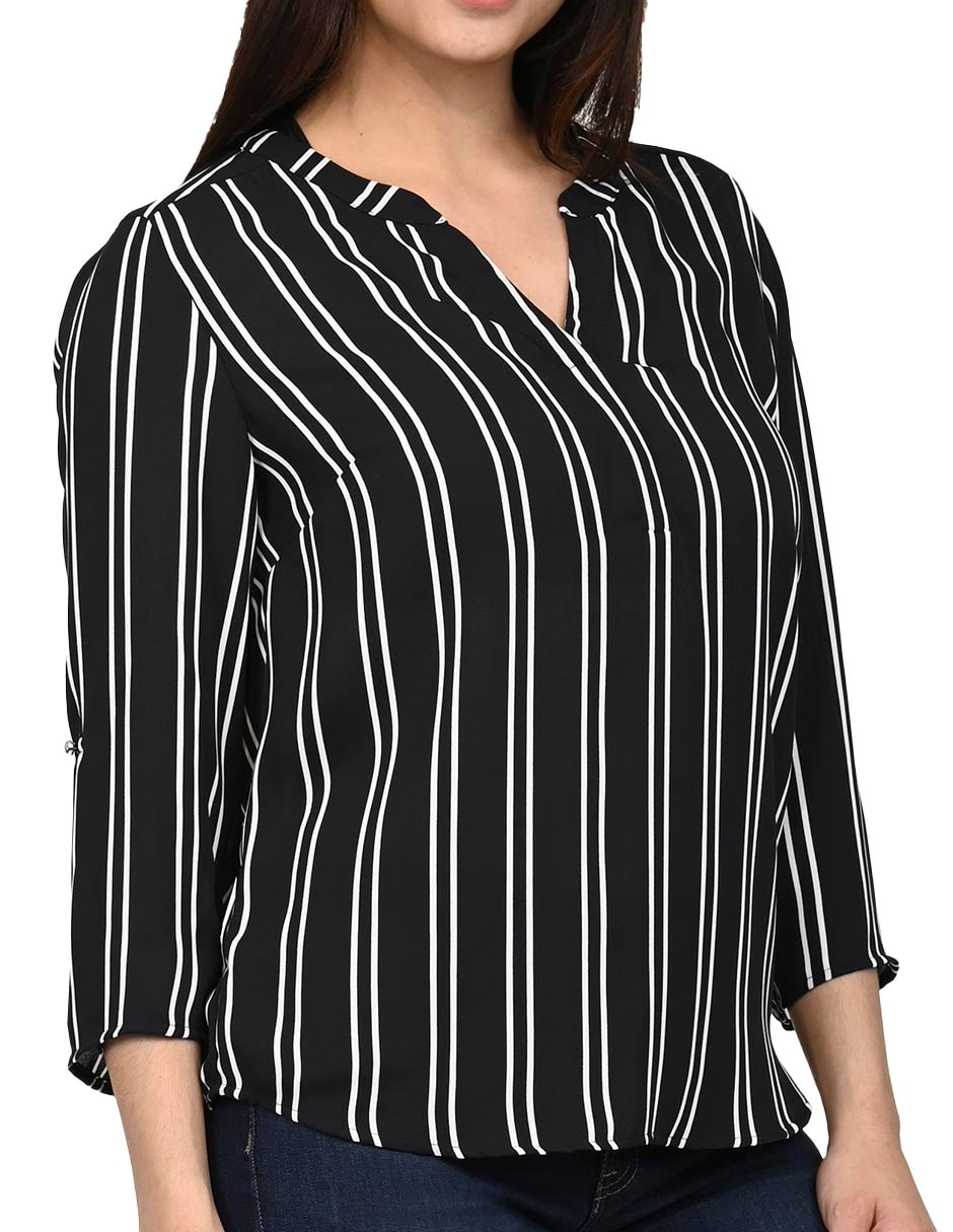 Blusa manga 3/4 para mujer 4