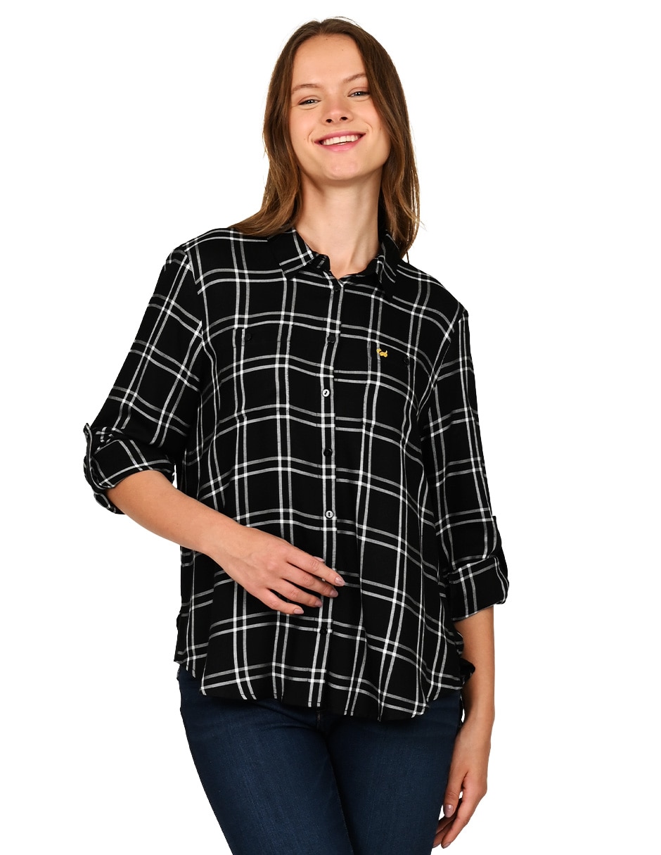 Blusa 'manga' larga 'para mujer'