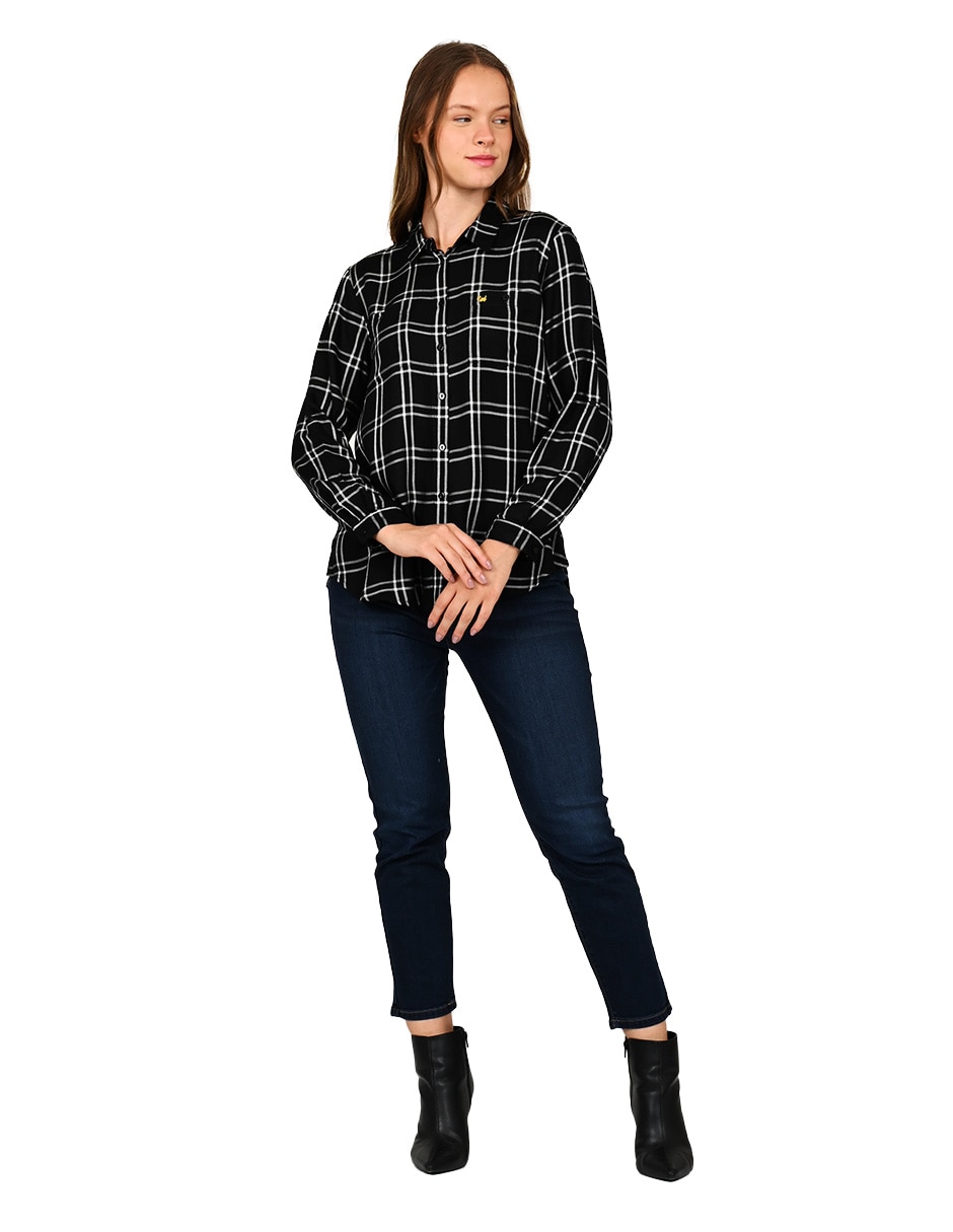 Blusa "manga" larga "para mujer" 4