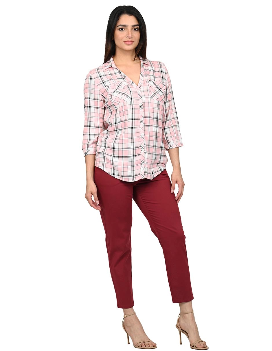 Blusa manga 3/4 para mujer 2